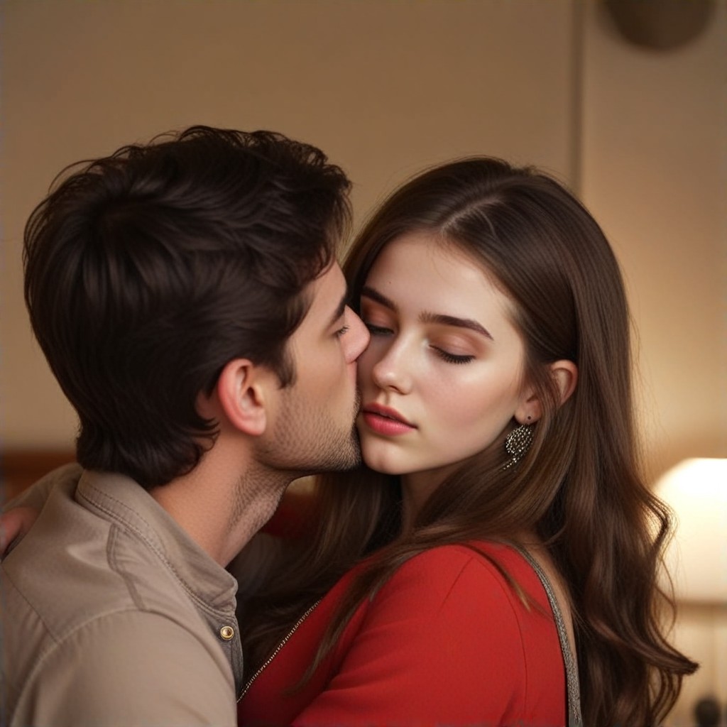 a1.art-generated Neck Kiss image