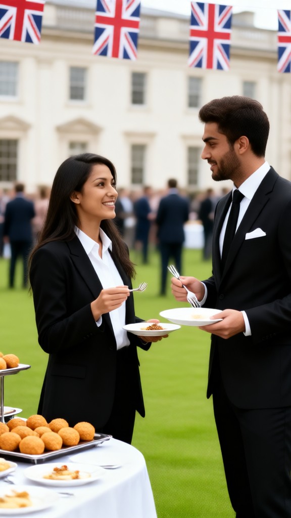 At the campus buffet image