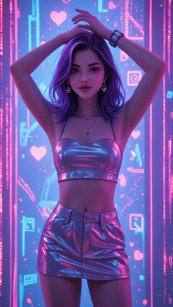 Neon Digital Diva image