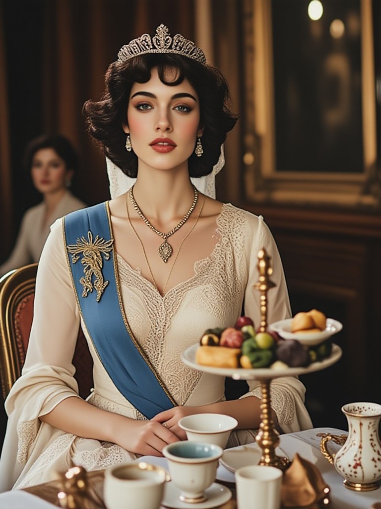  Queen's afternoon tea image