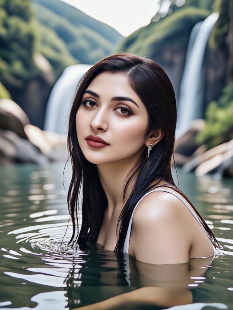 Mountain stream image