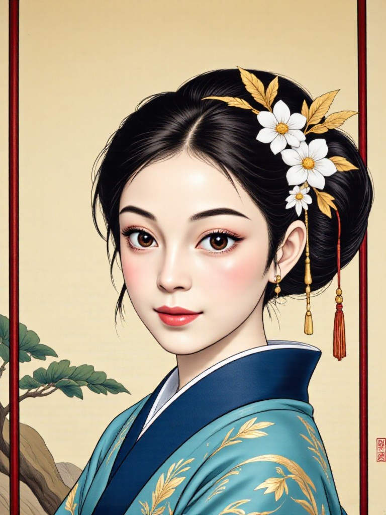 Ancient cartoon painting (remix) image