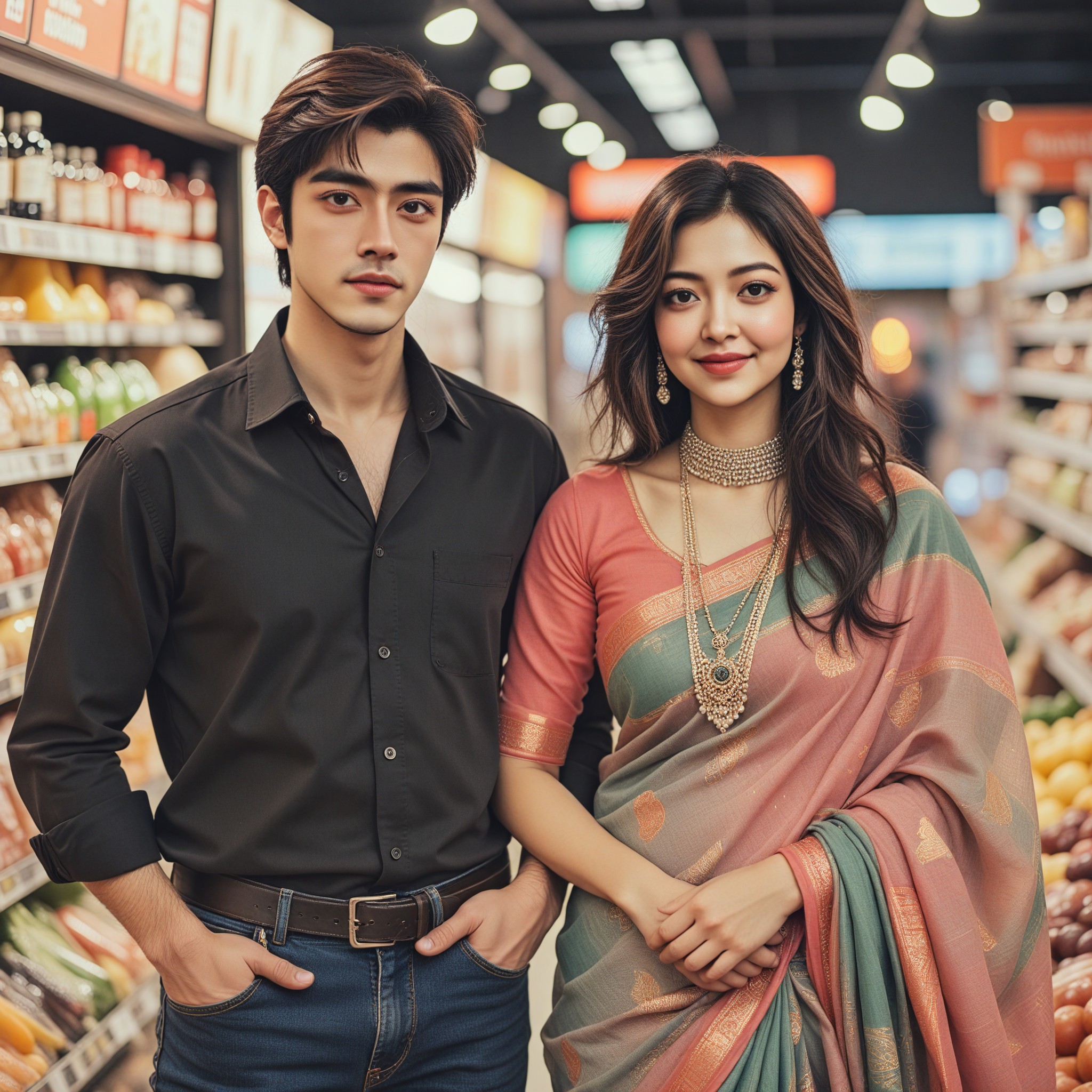 Couple’s Grocery Date image