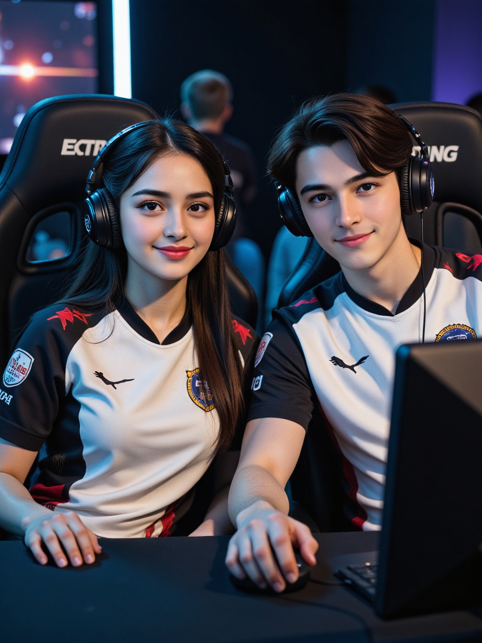E-sports couple image