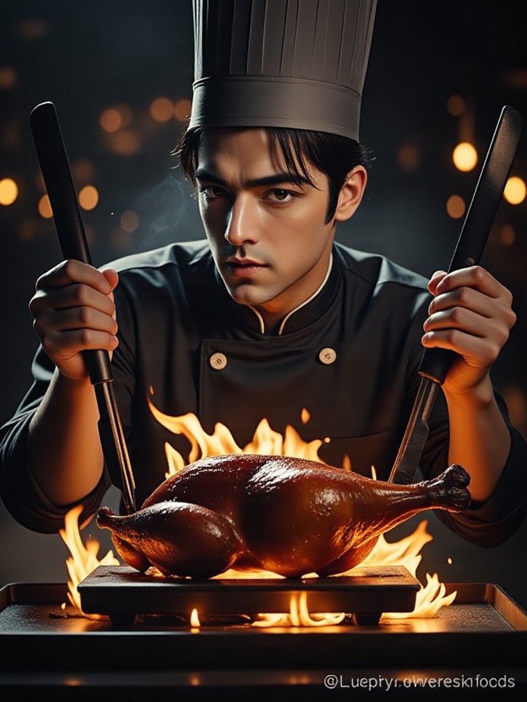 AI Animated version of 'Fiery Fire Restaurant: Ultimate True Kung Fu' image