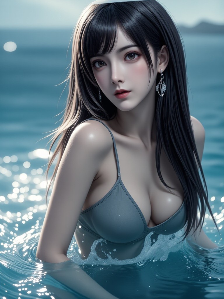 AI Beauty's thrilling animated version of 'Life of Shark Mouth' AI thrilling animation version of "Shark's Mouth" image