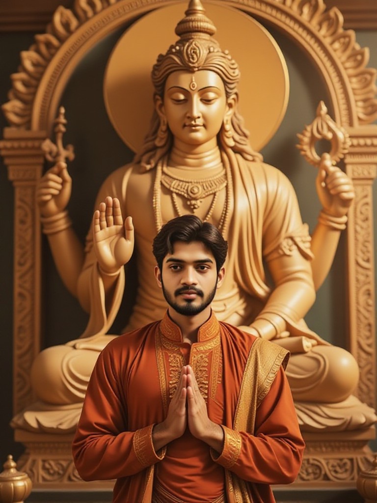 Prayer for the Brahma image