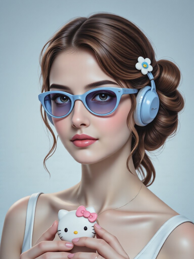 A girl like Hello Kitty image