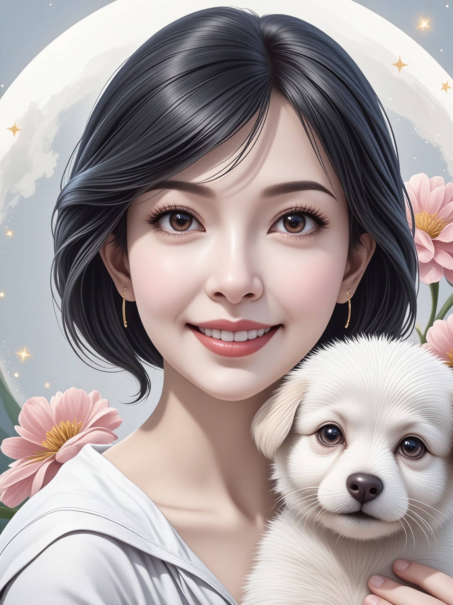 Moonlit Smile & Puppy Dreams image