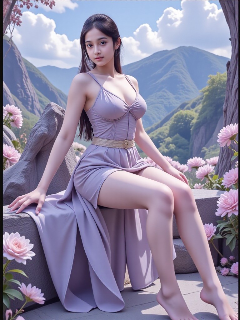 Romantic Hot sexy girl. image