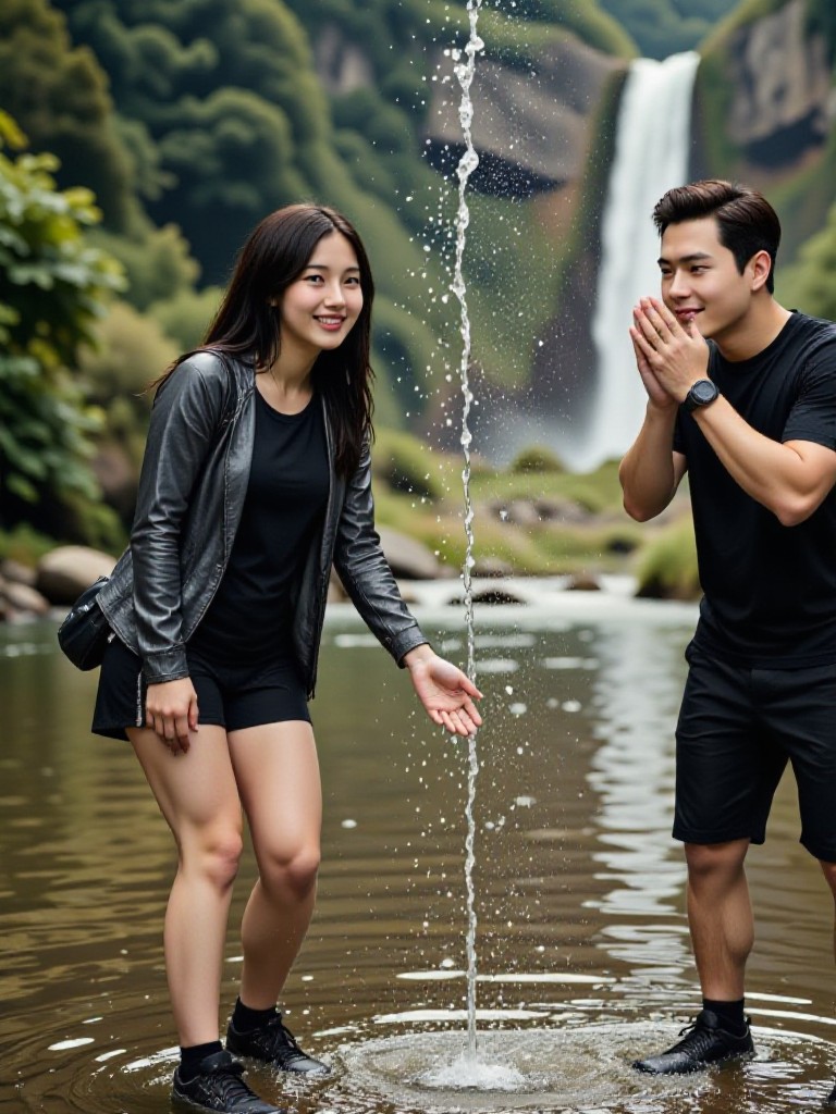 Romantic couple (remix) image