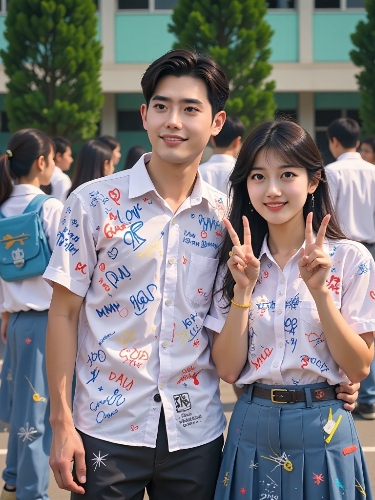 Romantic couple (remix) image