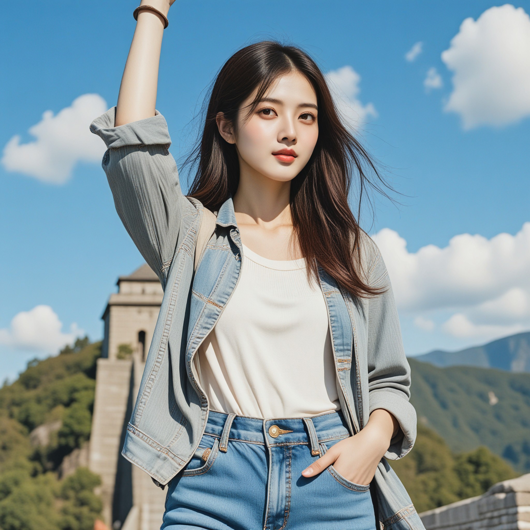 Cinematic Travel Portrait image