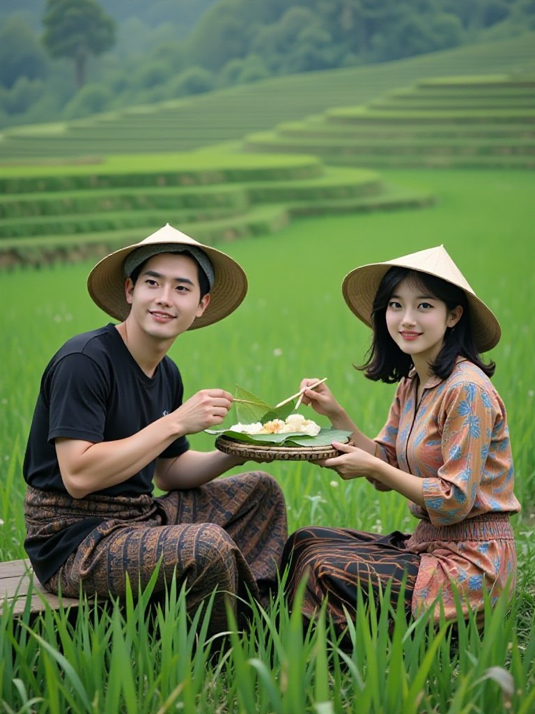 Romantic couple (remix) image