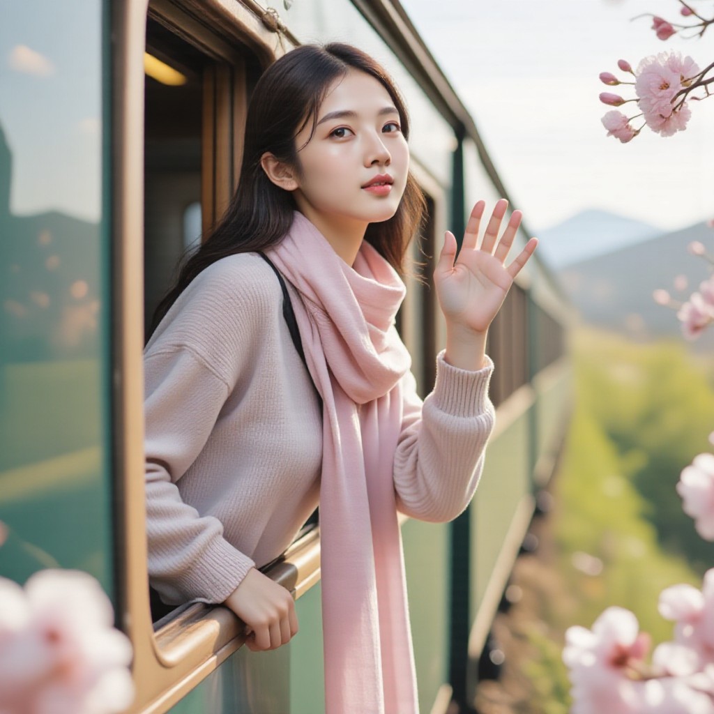 [Video] Charming Lady Railway Journey  image