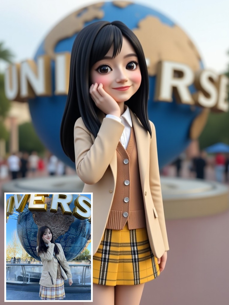 My cute 3D friend image