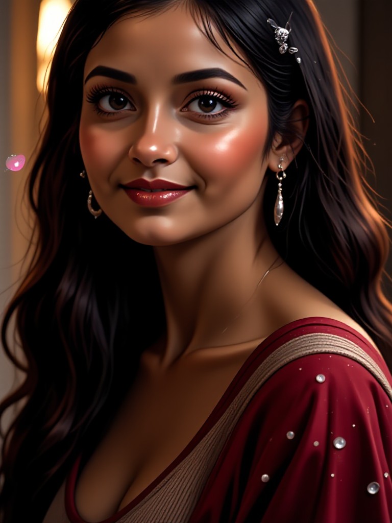 Sweet girl selfie(remix) image