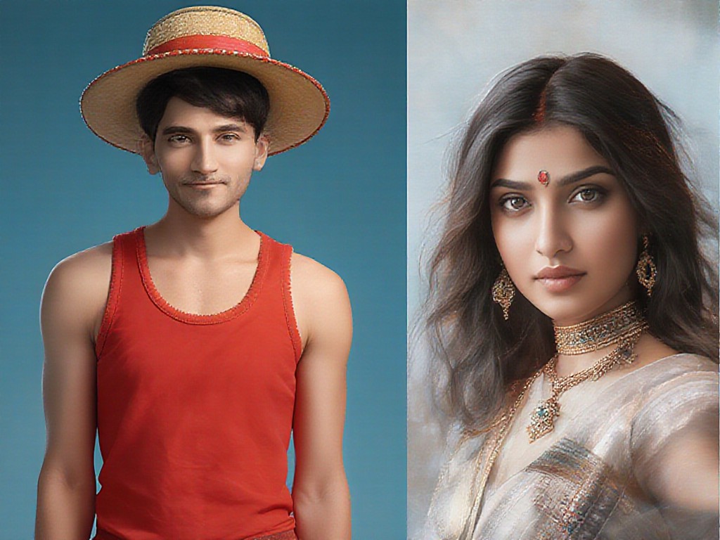 Kiss across dimensions with One Piece. image