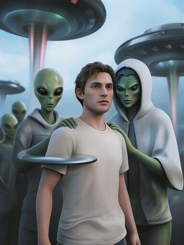 I was grabbed by aliens.-3 image