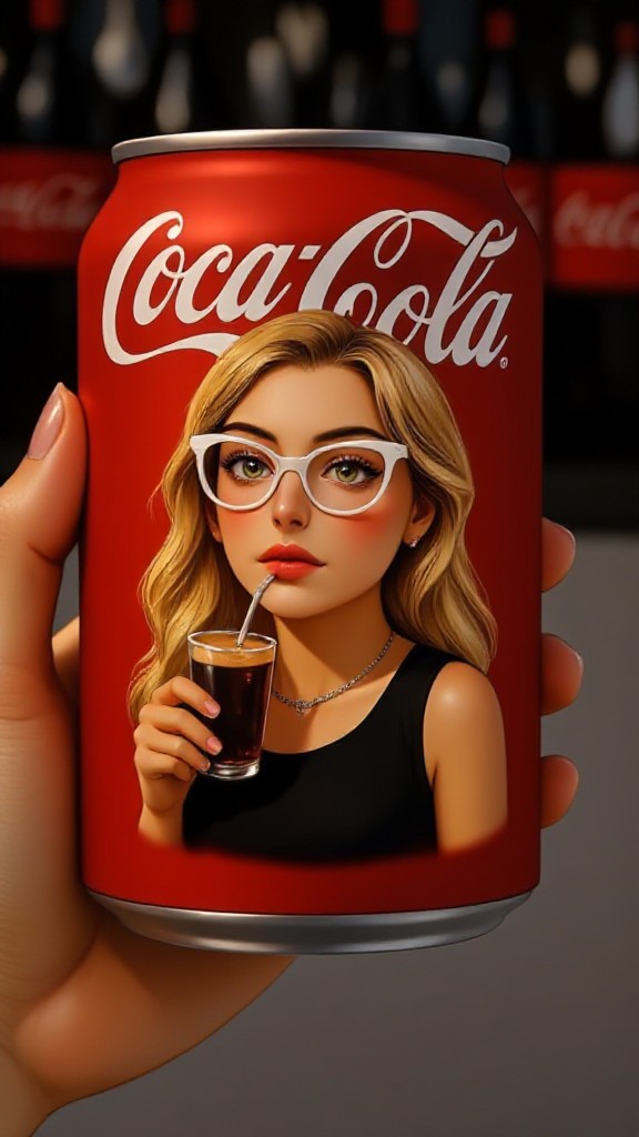 Look~My Coke Bubbles image