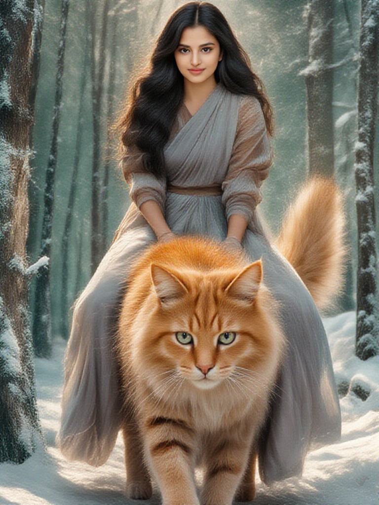 My mount is an orange cat. image