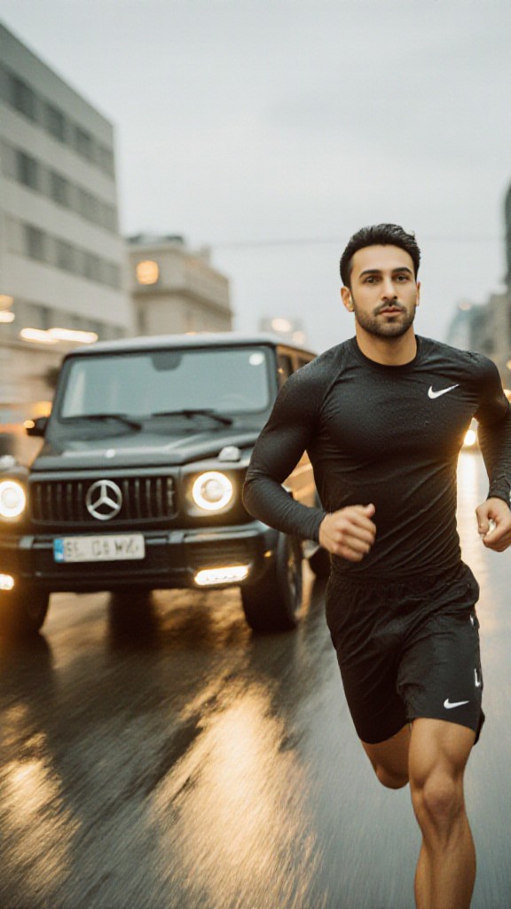 Running with Mercedes-Benz image