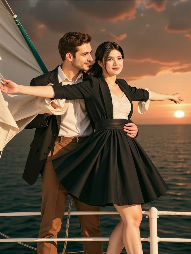 Romantic Couple old Story (remix) image