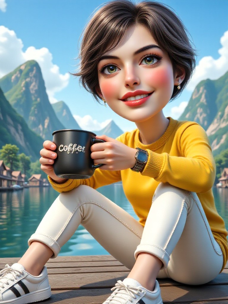 Find a place with beautiful scenery to relax your mind/ Find a beautiful place and relax your mind image