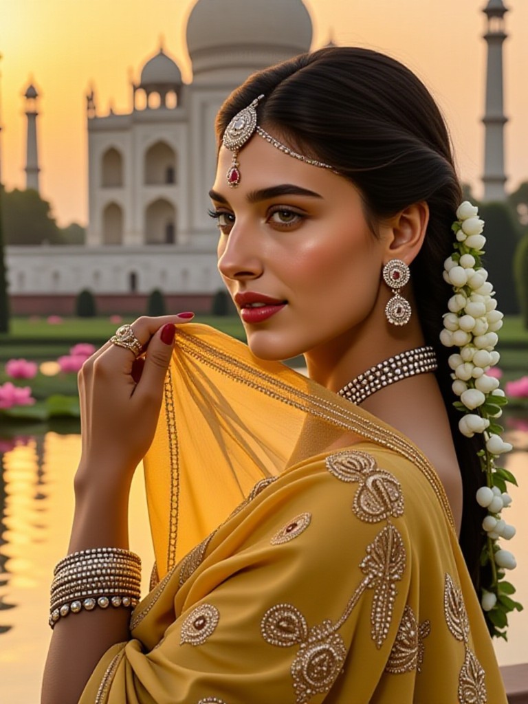 Indian classical beauty image