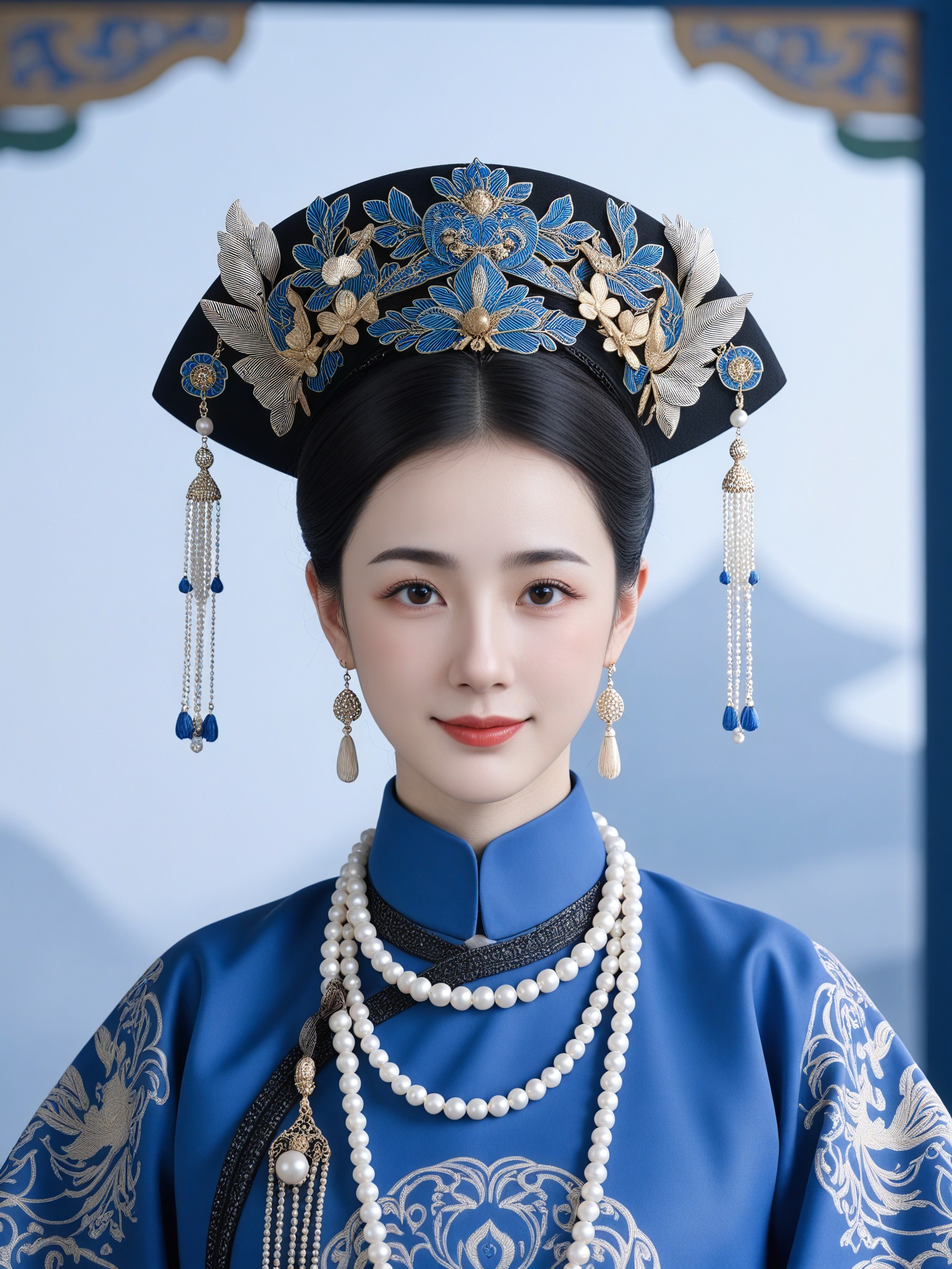 Qing Dynasty concubines image