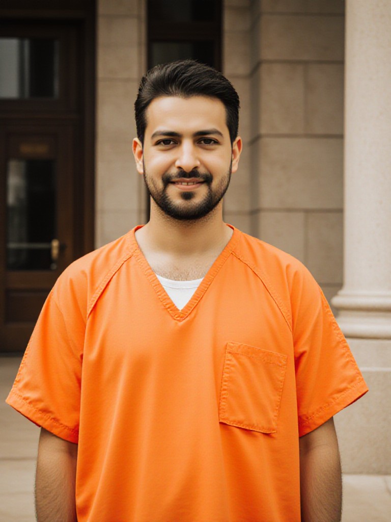 Criminal steals police car image