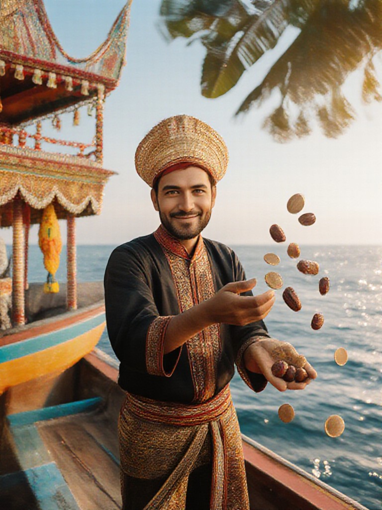 Blessed Boats: Indonesian Mawlid Celebration image