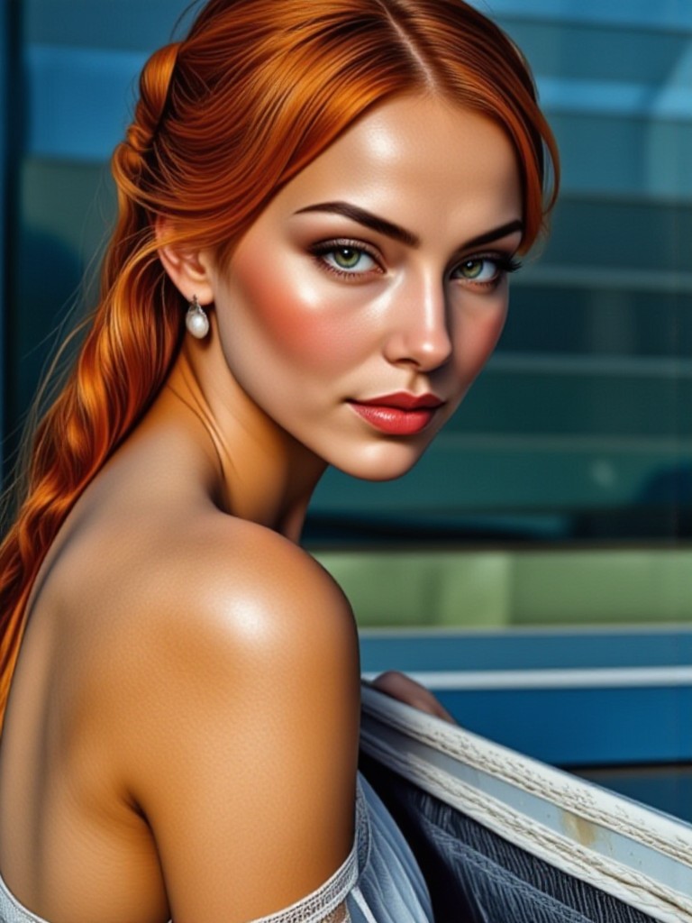 That certain smile. image