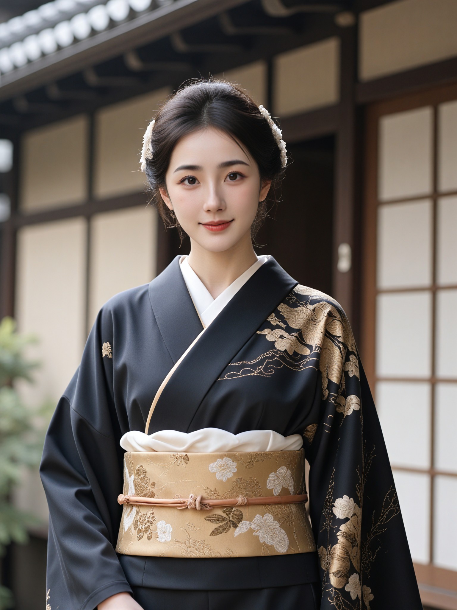 The Japanese kimono image