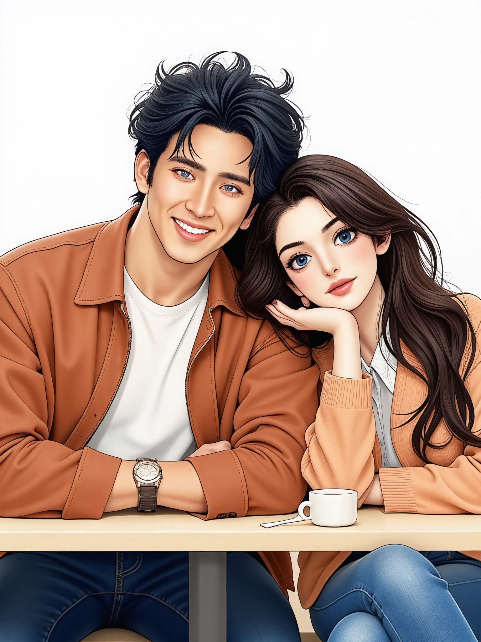 Romantic couple sweet date photo (photo) image