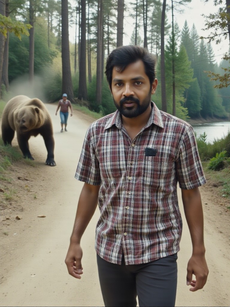 AI Animated version of 'Forest Cry: Motorcycle Escape' (remix) image