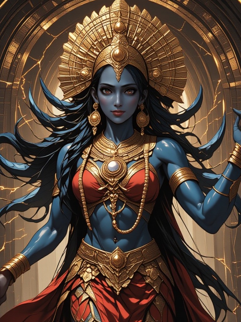 Anime warrior priestess (remix) image