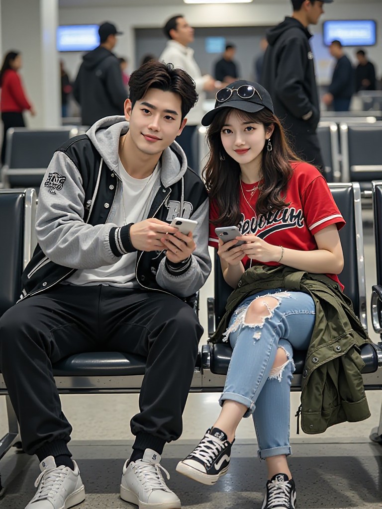 Romantic couple (remix) image