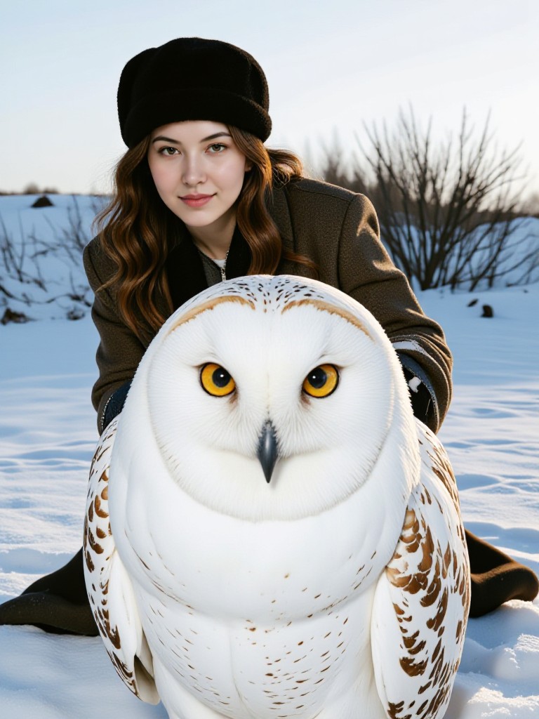 Photo with Bubo scandiacus image