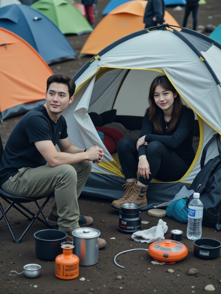 Romantic couple (remix) image