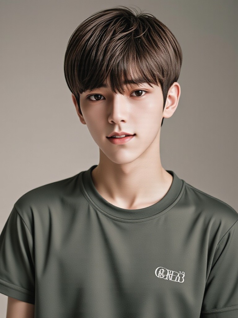 Young Man with white suit(remix) image