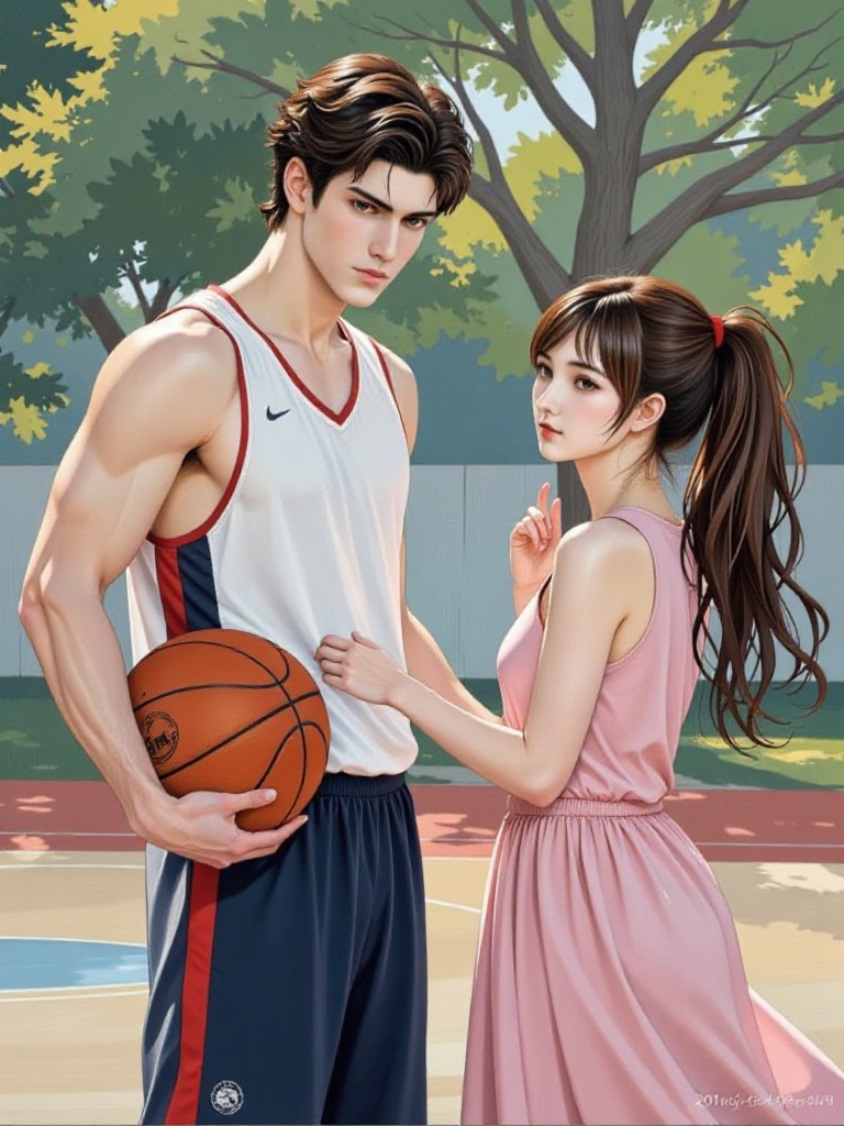 Basketball team💙💖(remix) image