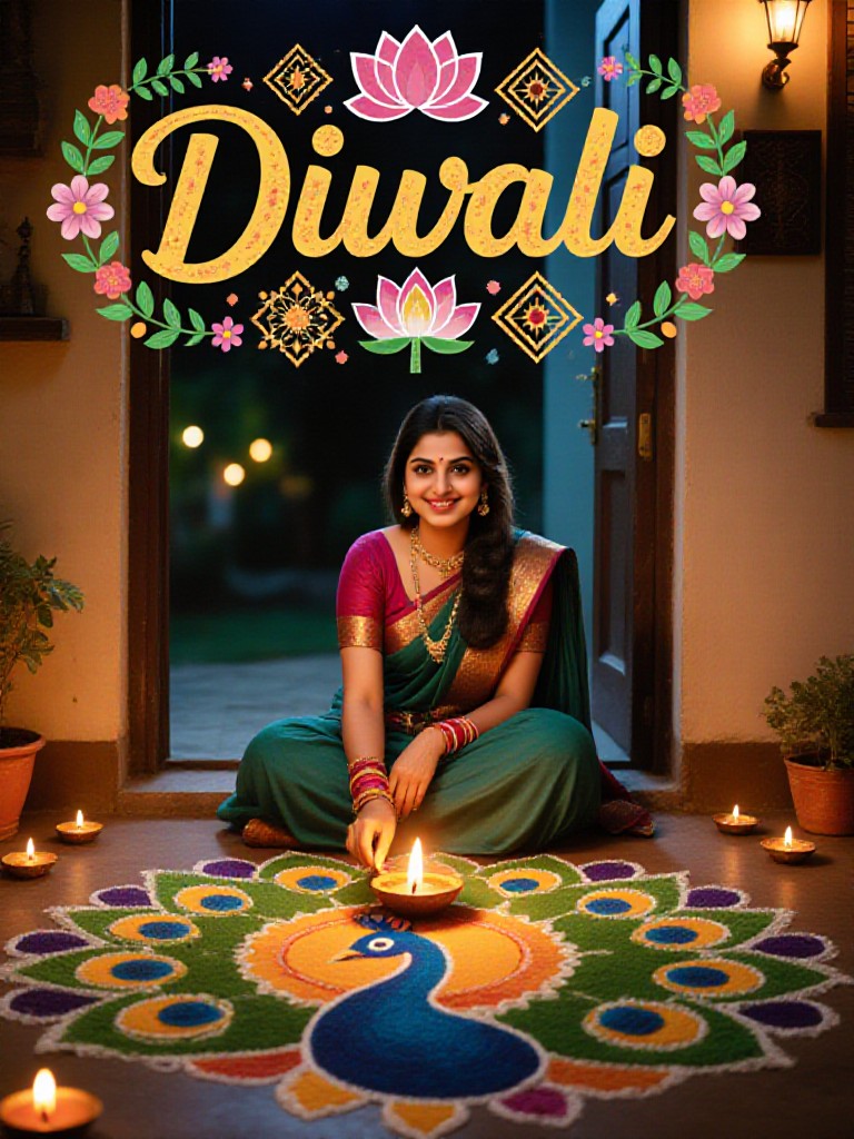 Rangoli Diwali - v1 image