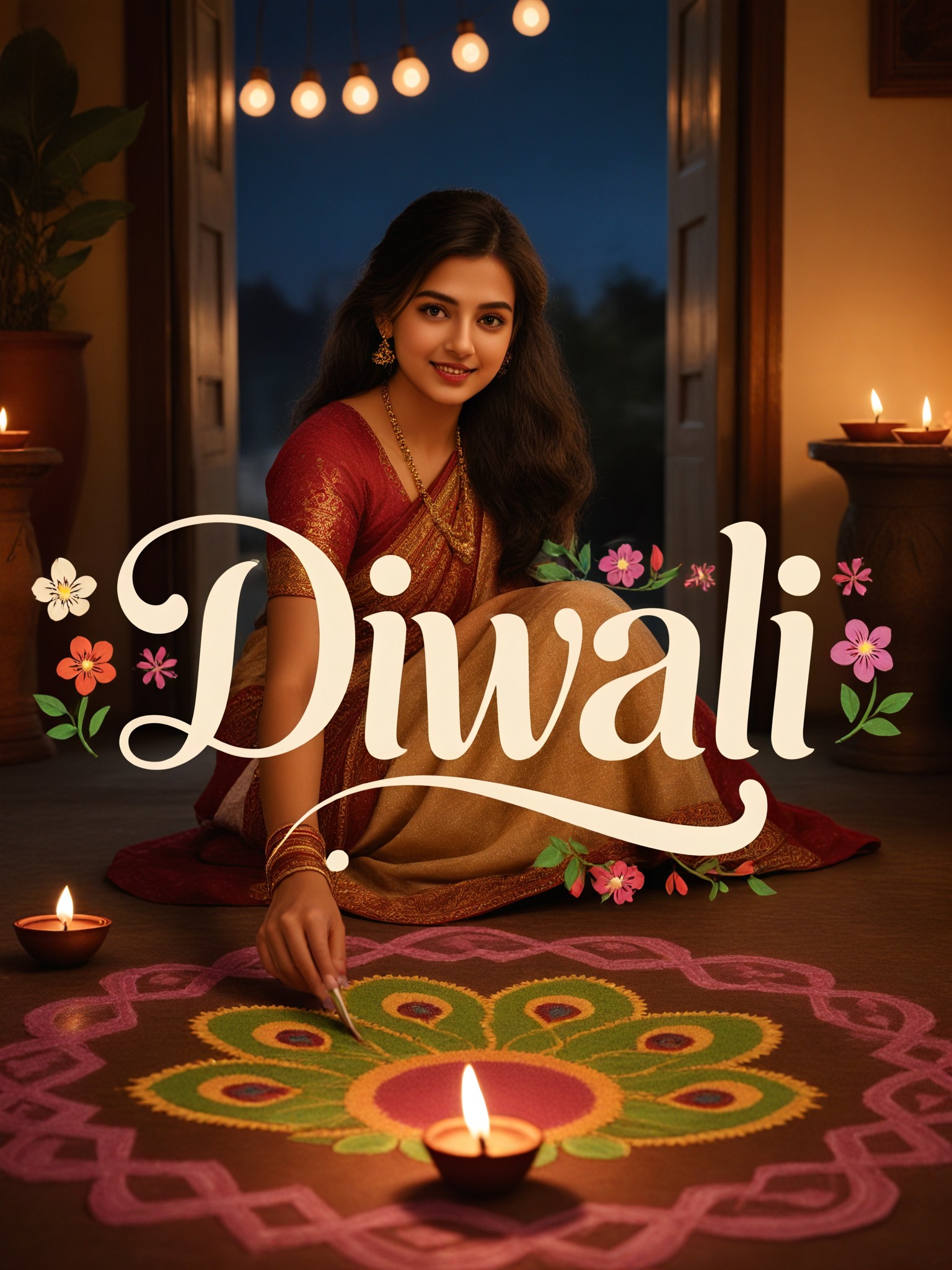 Rangoli Diwali - p1 image