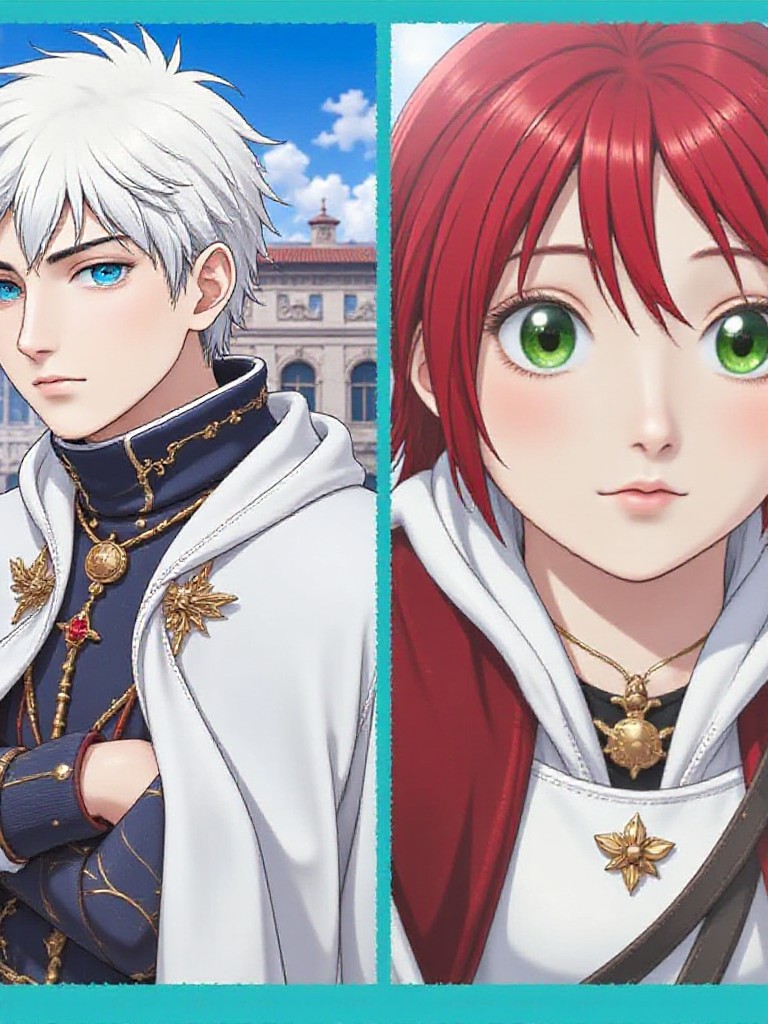 The young man meeting the red hair girl❤️🥰💖🥰(remix) image