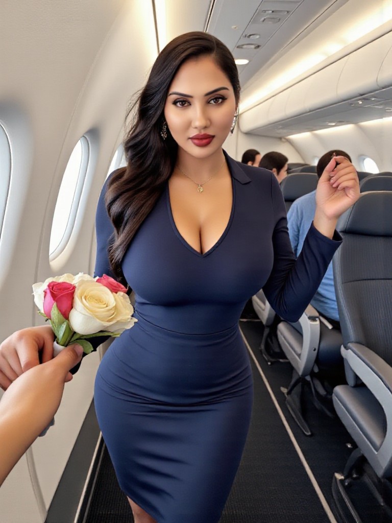 Sexy flight attendant(remix) image