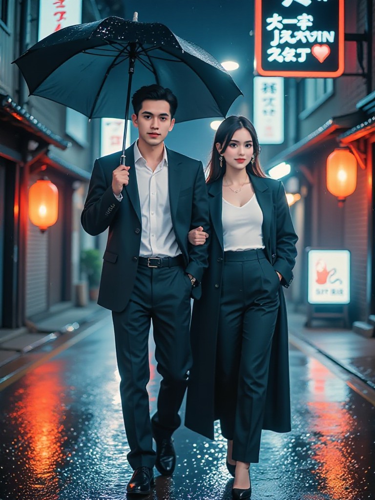 Romantic couple (remix) image