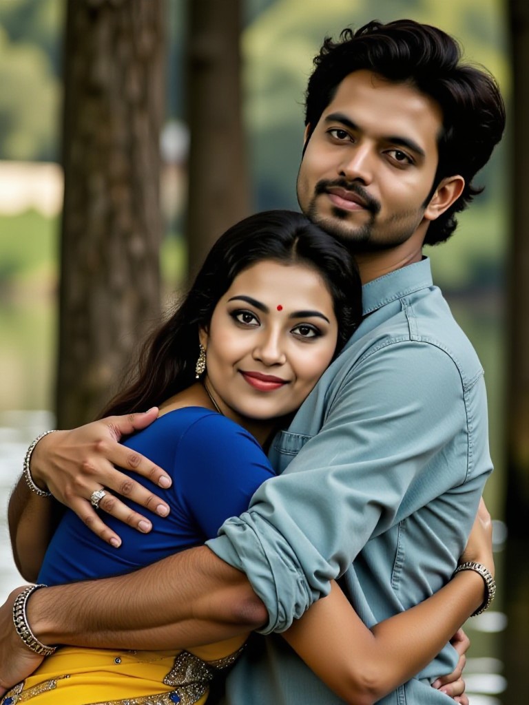 Couple by the river(remix) image