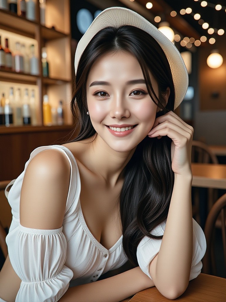 Sparkling bar lights image