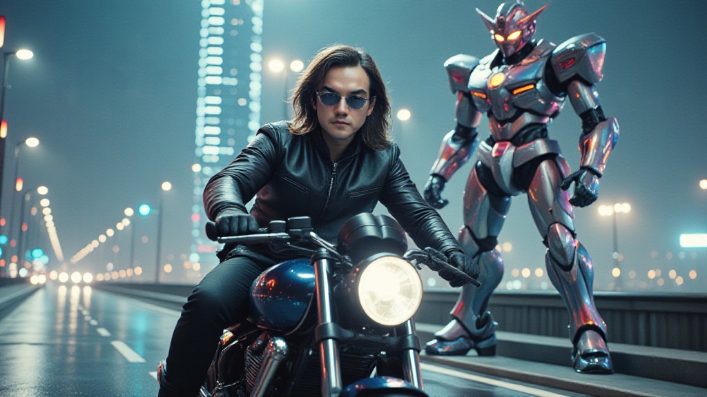 Steel bullet motorcycle rider traveling around the world (Video) image